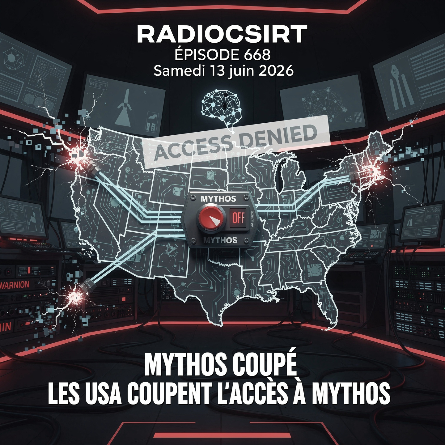 Podcast RadioCSIRT Edition spéciale – Épisode 668  du Samedi 13 juin 2026 episode artwork